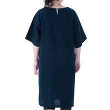 Load image into Gallery viewer, Simple dress five-quarter sleeve

