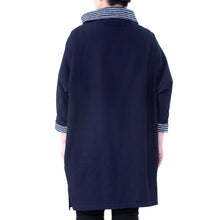 Load image into Gallery viewer, Roll collar narrow hem tunic
