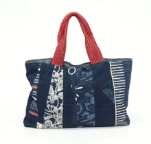 Load image into Gallery viewer, Aizen ... patchwork pocket back
