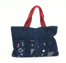 Load image into Gallery viewer, Aizen ... patchwork pocket back
