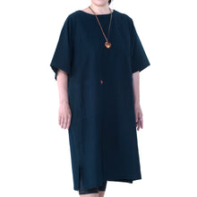 Load image into Gallery viewer, Simple dress five-quarter sleeve
