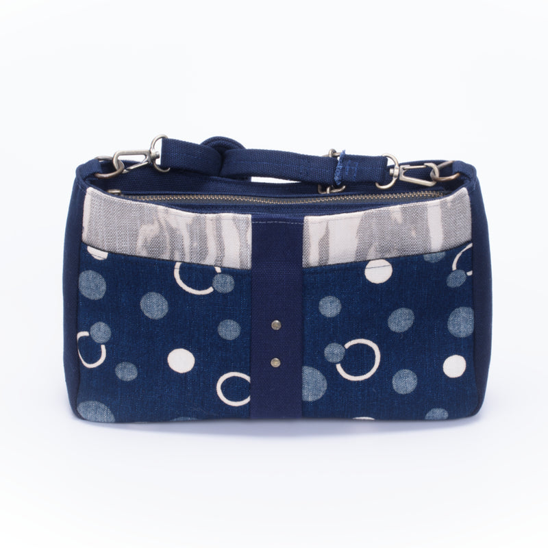 Canvas ... Horizontal mini shoulder polka dots
